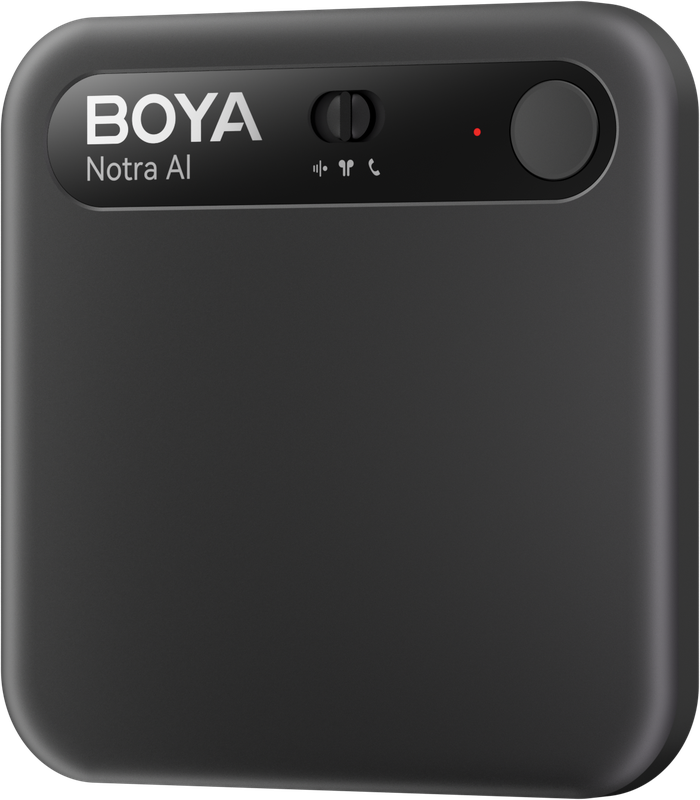 Диктофон з штучним інтелектом Boya Notra Black