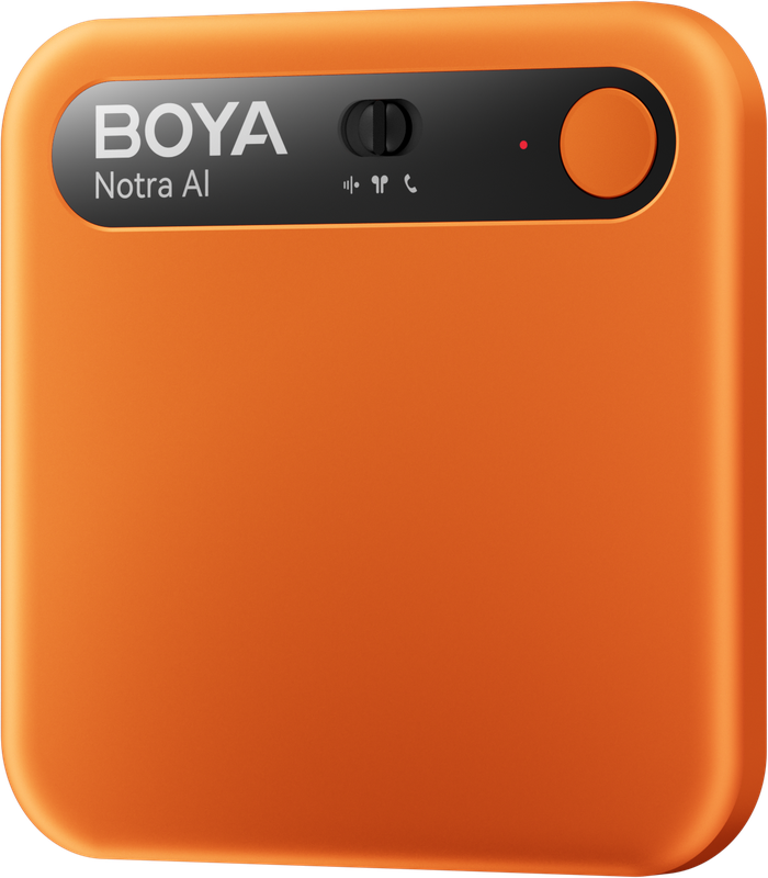 Диктофон з штучним інтелектом Boya Notra Cosmic Orange