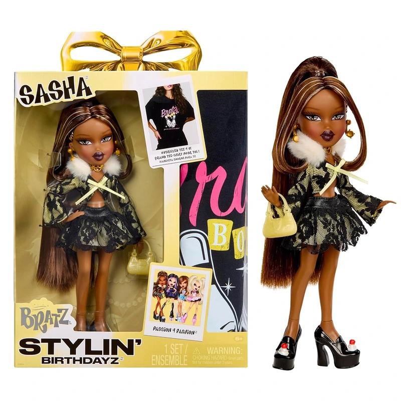 Ігровий набір з лялькою BRATZ серії "Stylin' Birthday" — САША (з аксес.)