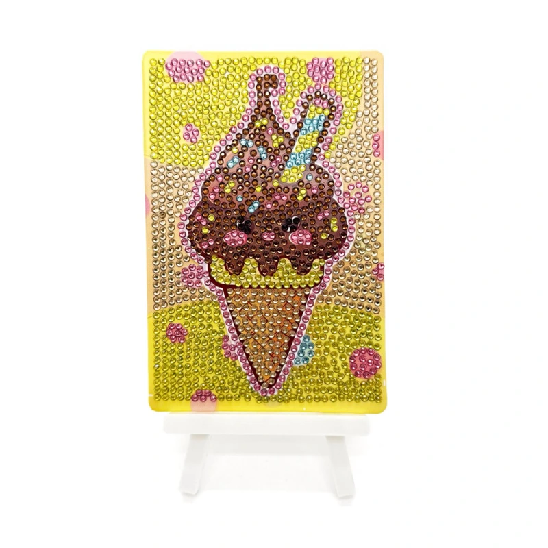 Алмазна мозаїка "Морозиво" DM4005 з мольбертом 10х15 см