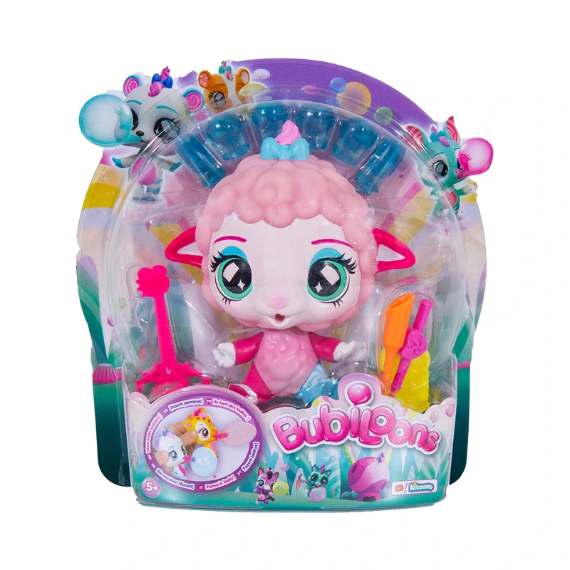 Ігровий набір Овечка Пінки Bubiloons 85572 фігурка, аксесуари, кульки — Bubiloons