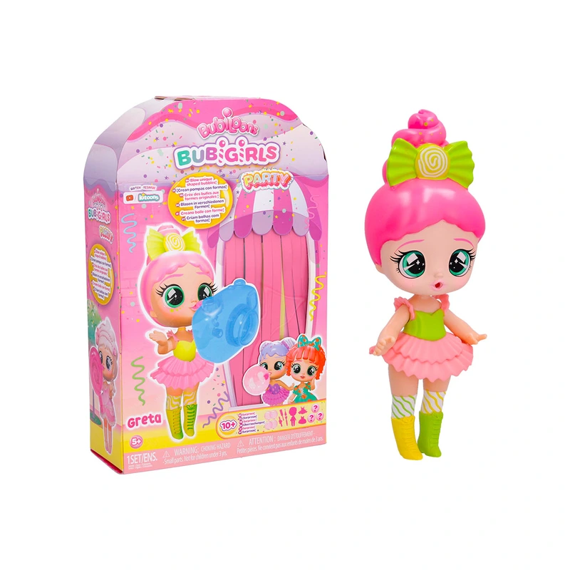 Ігровий набір з лялькою BUBILOONS – КРИХІТКА БАБІ ГРЕТА — Bubiloons