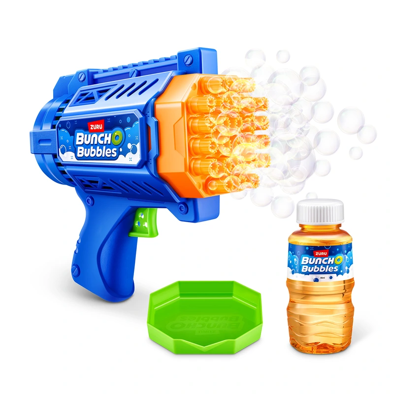 Ігровий набір BUNCH O BUBBLES серії "Mini" S1 - БЛАСТЕР З МИЛЬНИМИ БУЛЬБАШКАМИ — Bunch O Bubbles