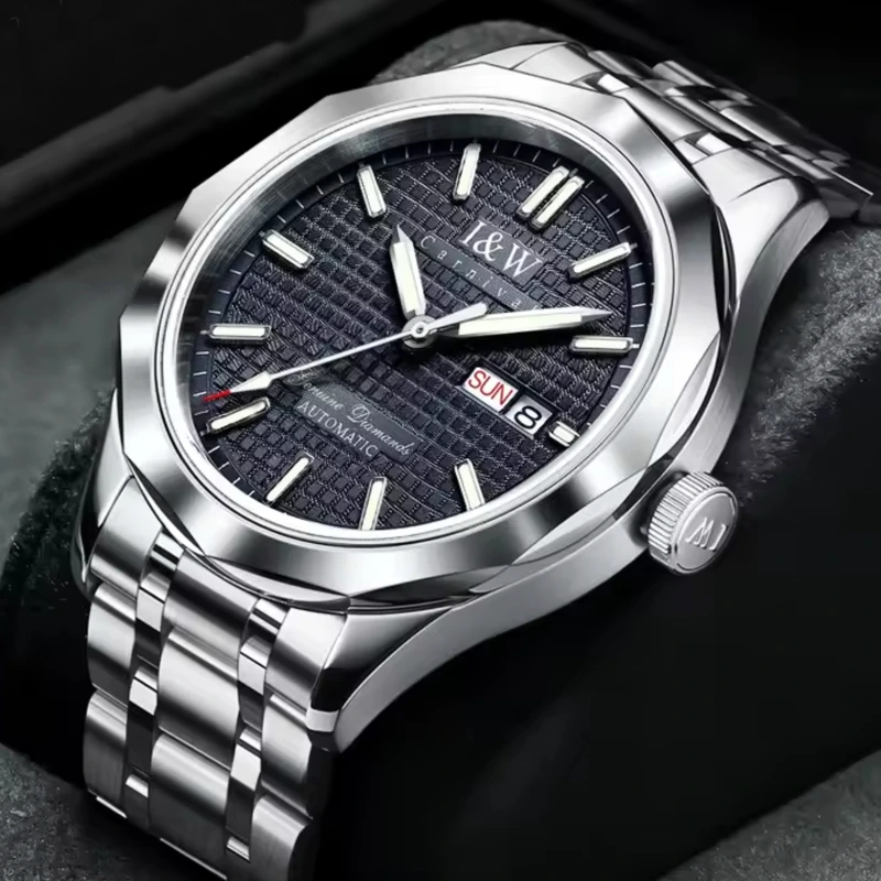 Чоловічий механічний годинник Carnival Carbon