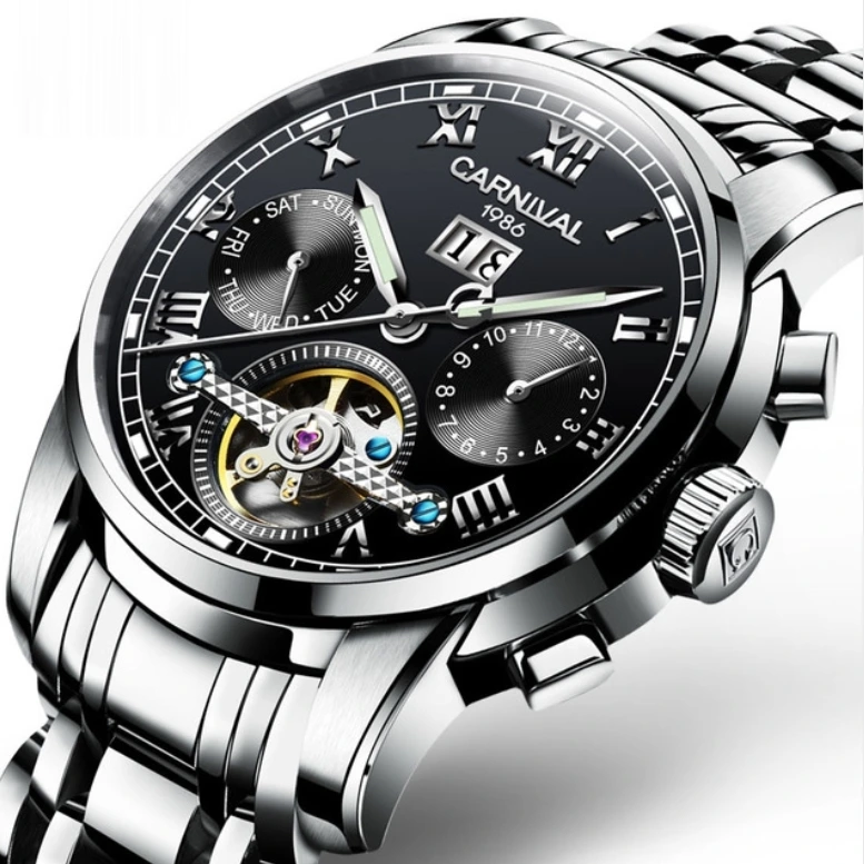 Чоловічий механічний годинник Carnival First