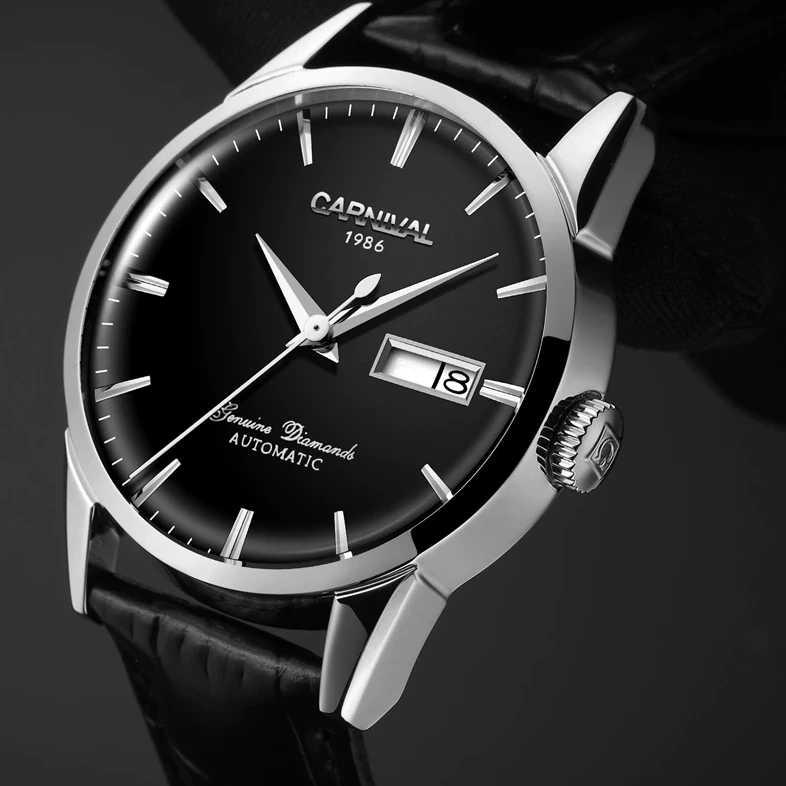 Чоловічий механічний годинник Carnival Flagman — Carnival