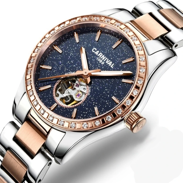 Жіночий механічний годинник Carnival Lady Elite