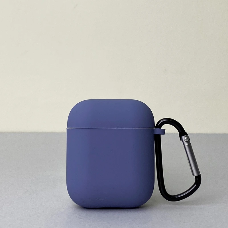 Чохол з карабіном для pods 2 (Темно-бузковий)