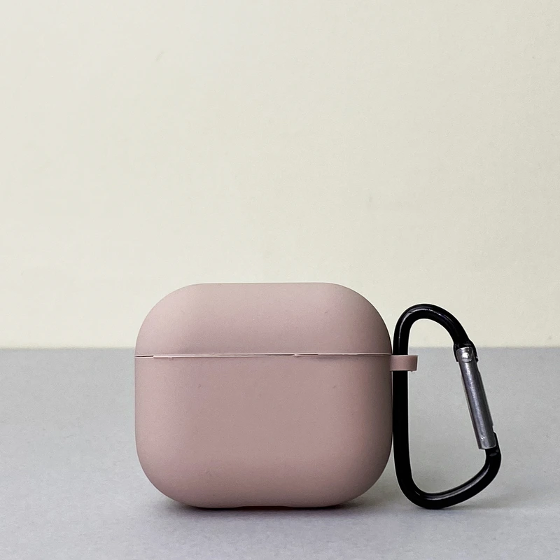 Чохол з карабіном для pods 3 (Пудра)