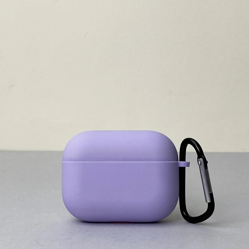 Чохол з карабіном для pods PRO (Бузковий)