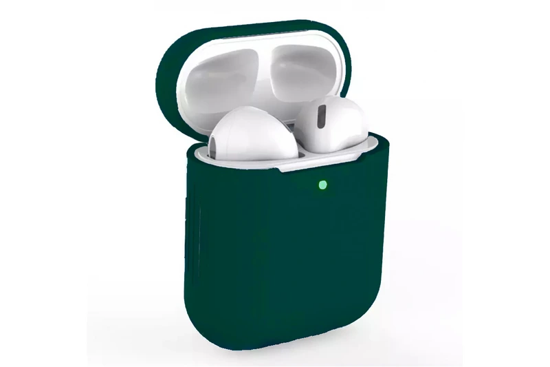 Силіконовий чохол для навушників pods 2 (Темно-зелений) — Case