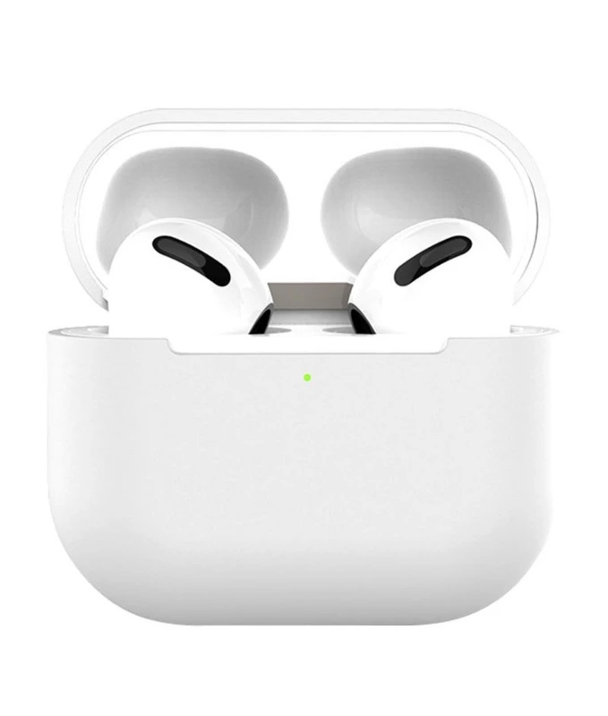 Силіконовий чохол для навушників pods 3 (Білий)