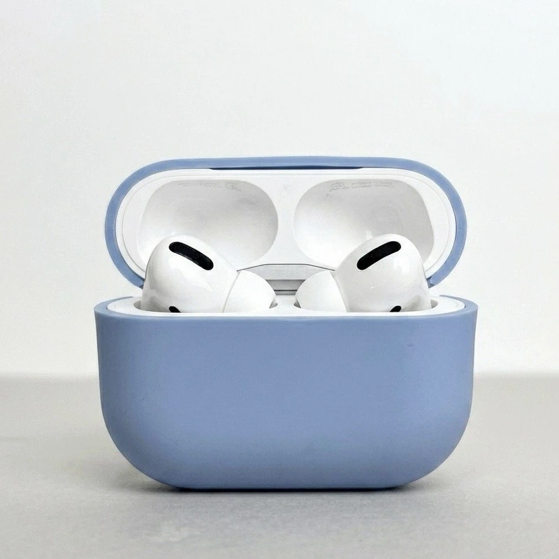Силіконовий чохол для навушників pods Pro 3 (Блакитний)