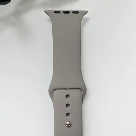 Силіконовий ремінець для розумного годинника Smart Watch 42/44 (Сірий)