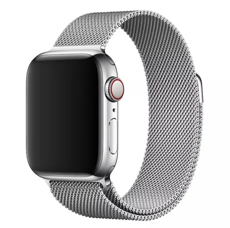 Ремінець для розумного годинника Smart Watch 42/44 Міланська петля (Срібло)