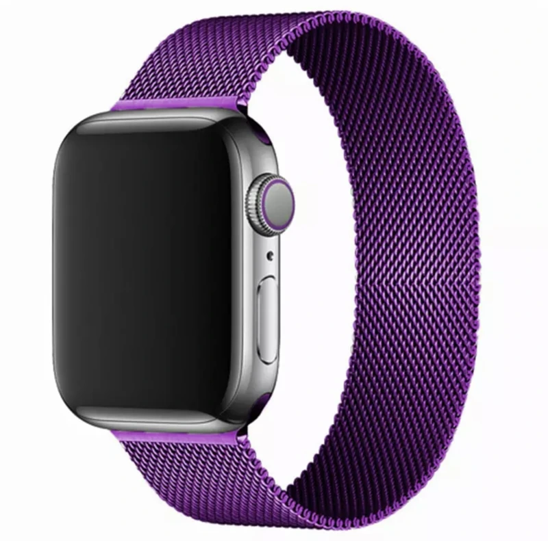 Ремінець для розумного годинника Smart Watch 42/44 Міланська петля (Фіолетовий)