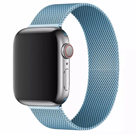 Ремінець для розумного годинника Smart Watch 42/44 Міланська петля (Блакитний)