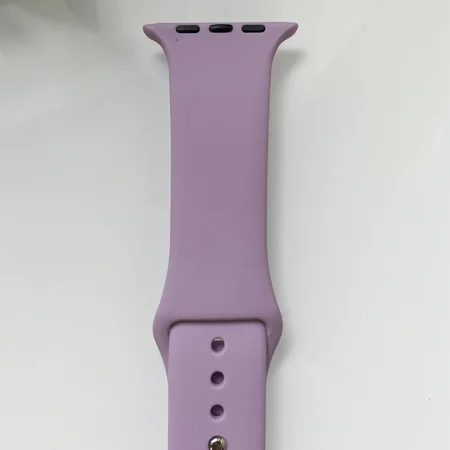 Силіконовий ремінець для розумного годинника Smart Watch 42/44 (Лавандовий)