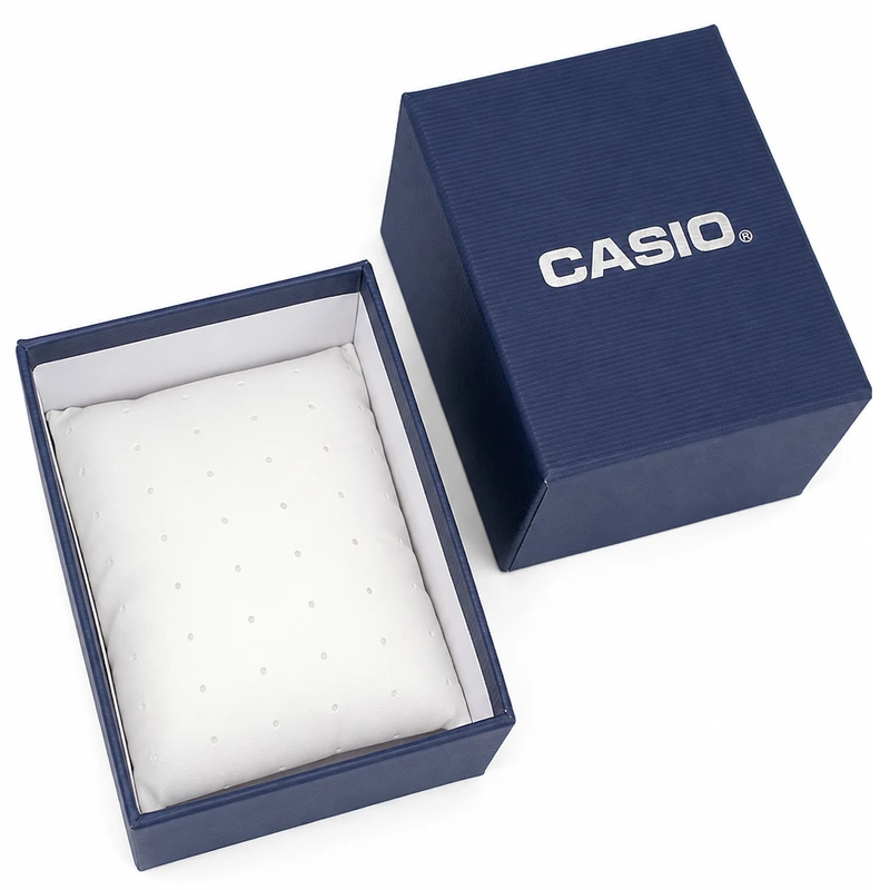 Фірмова коробочка Casio Dark Blue для годинників, темно-синій колір — Nobrand