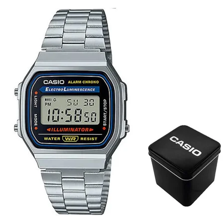 Casio A168WA-1W — основне зображення