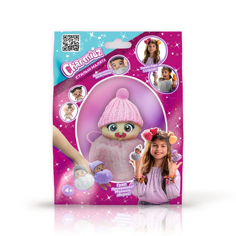 Ігрова фігурка CHARMIEZ – СТИЛЬНІ МАЛЯТА (з аксес., у диспл.) — Charmiez