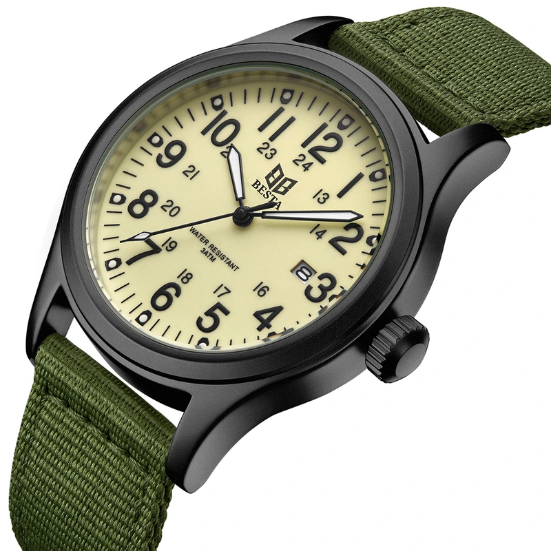 Чоловічий тактичний годинник Cheetah Command Green — Cheetah