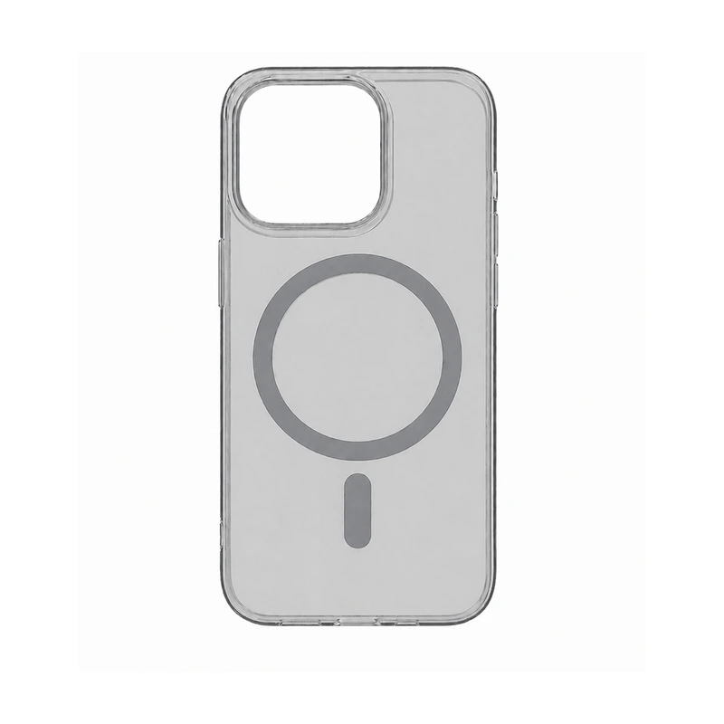 Чохол накладка Clear Case with MagSafe для iPhone 17 Pro Max- grey