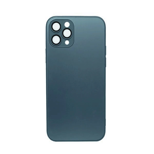 Чохол накладка Sapphire Matte Glass Full для iPhone 13 Pro- blue