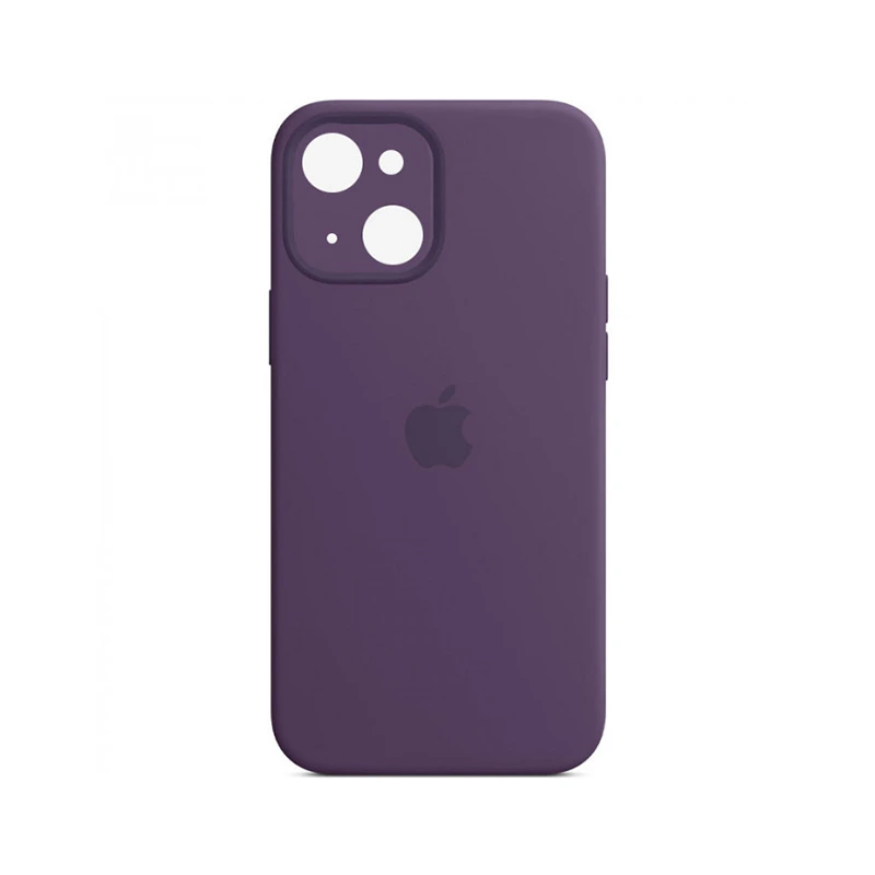 Чохол накладка Silicone Case Full Camera Protection для iPhone 14- grape