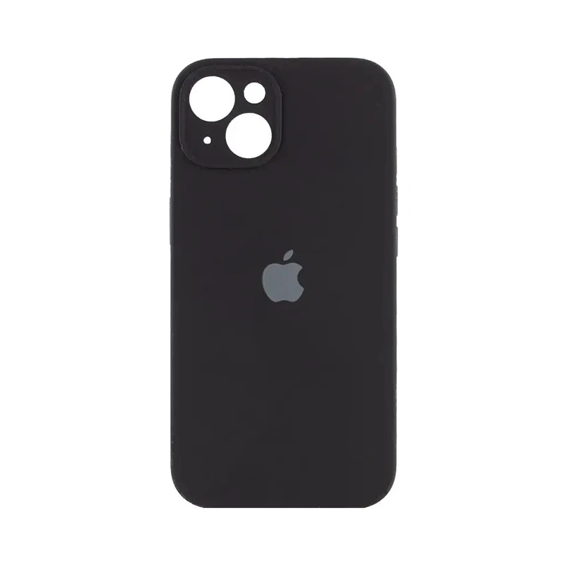 Чохол накладка Silicone Case Full Camera Protection для iPhone 14- black