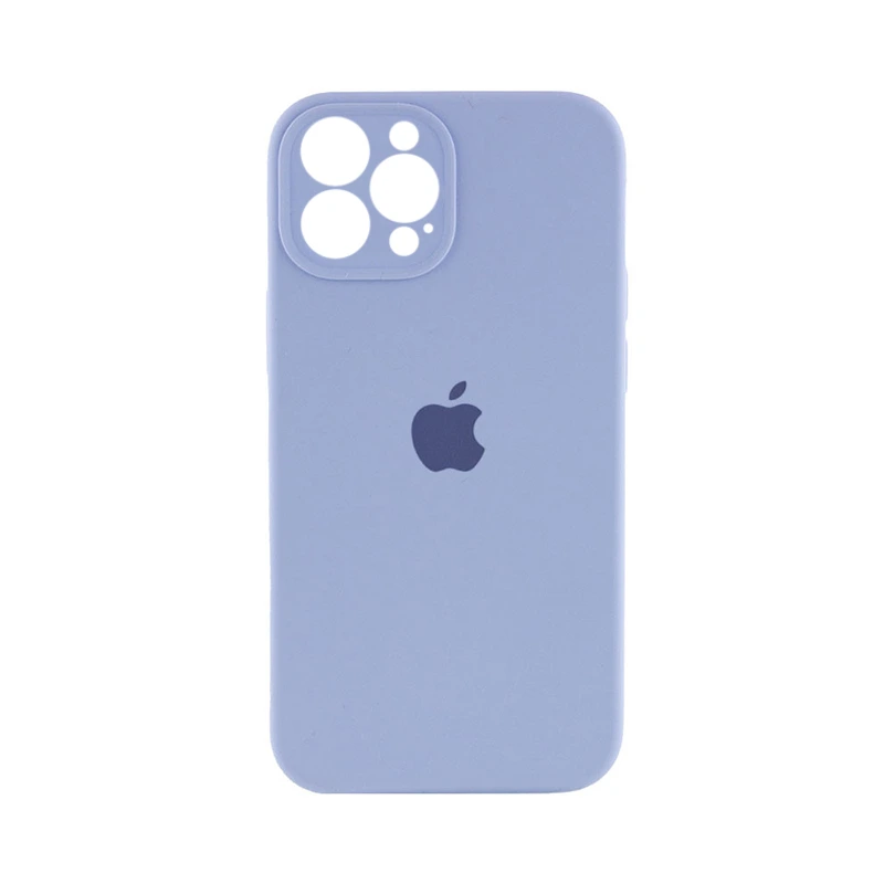 Чохол накладка Silicone Case Full Camera Protection для iPhone 14 Pro- sky blue
