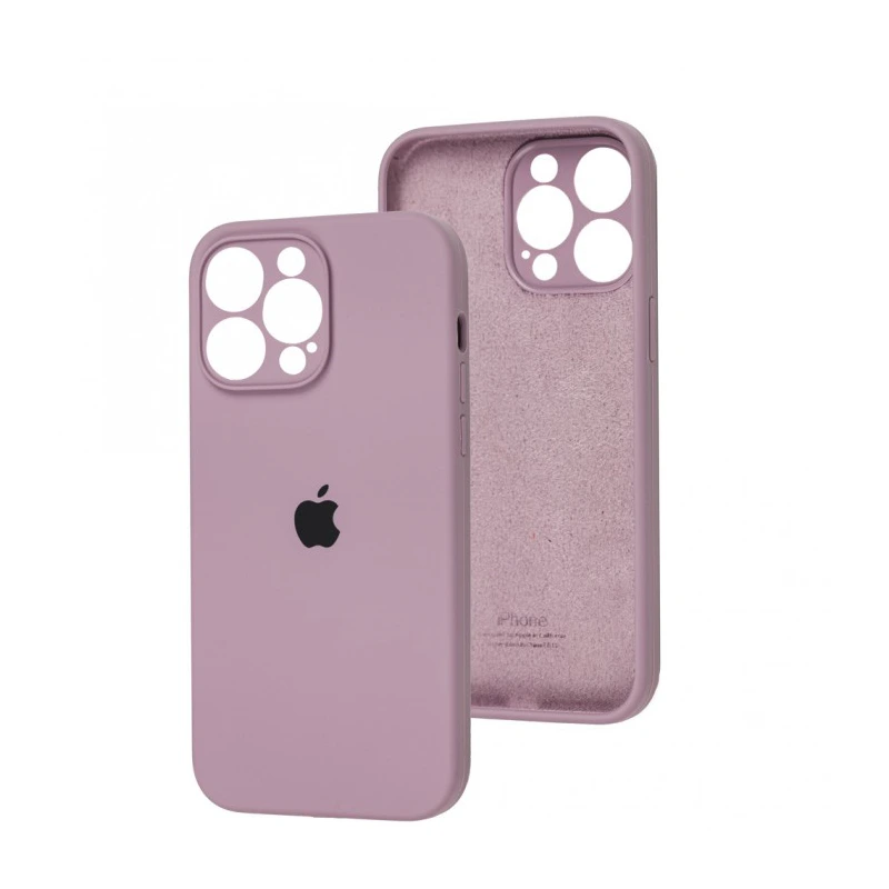 Чохол накладка Silicone Case Full Camera Protection для iPhone 15 Pro- amethyst