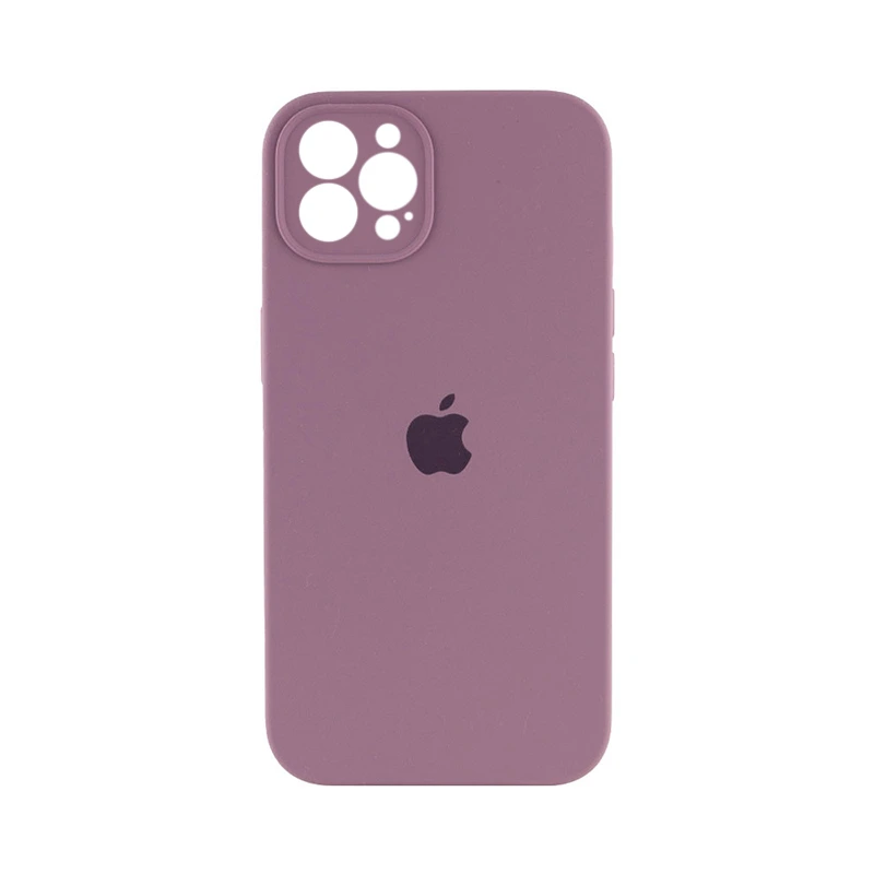 Чохол накладка Silicone Case Full Camera Protection для iPhone 14 Pro- amethyst