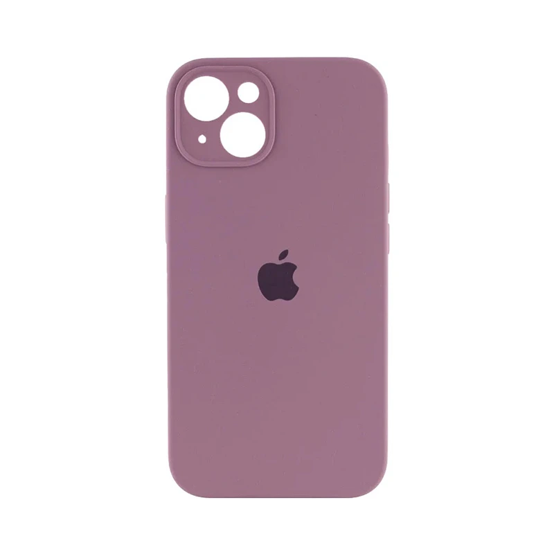 Чохол накладка Silicone Case Full Camera Protection для iPhone 15- amethyst