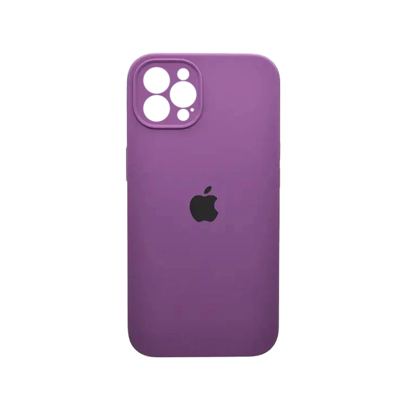 Чохол накладка Silicone Case Full Camera Protection для iPhone 13 Pro Max- ultra violet
