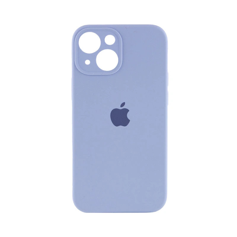 Чохол накладка Silicone Case Full Camera Protection для iPhone 14- sky blue