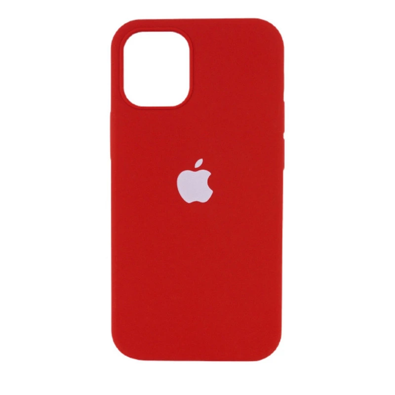 Чохол накладка Silicone Case Full для iPhone 11- red