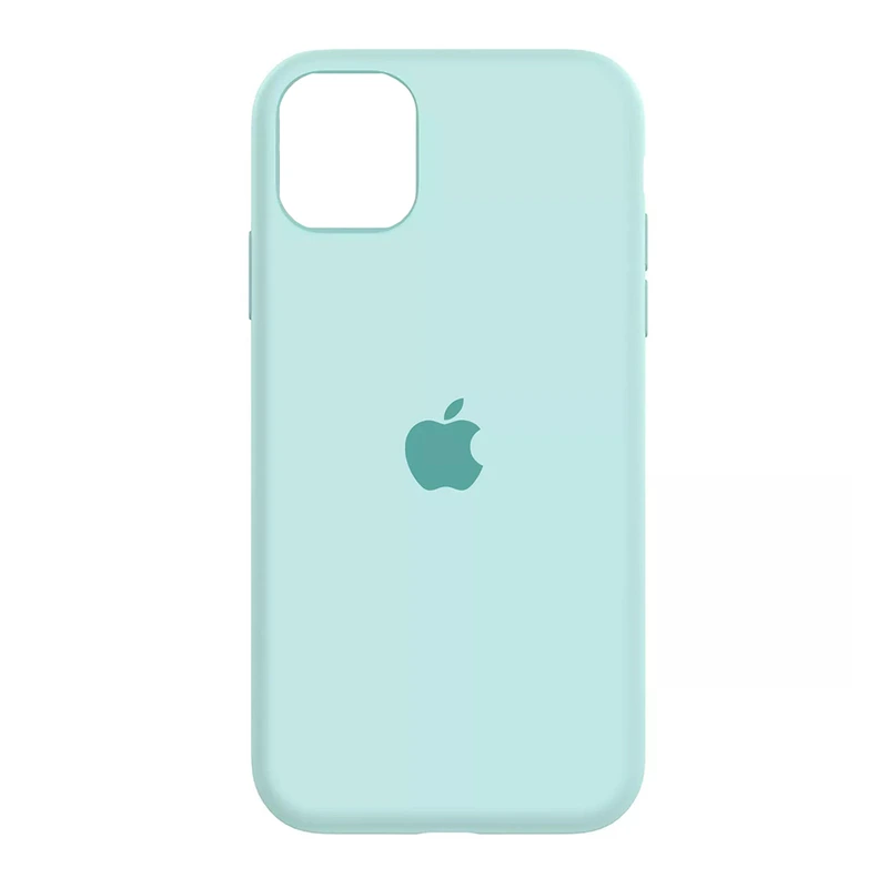 Чохол накладка Silicone Case Full для iPhone 11- turquoise