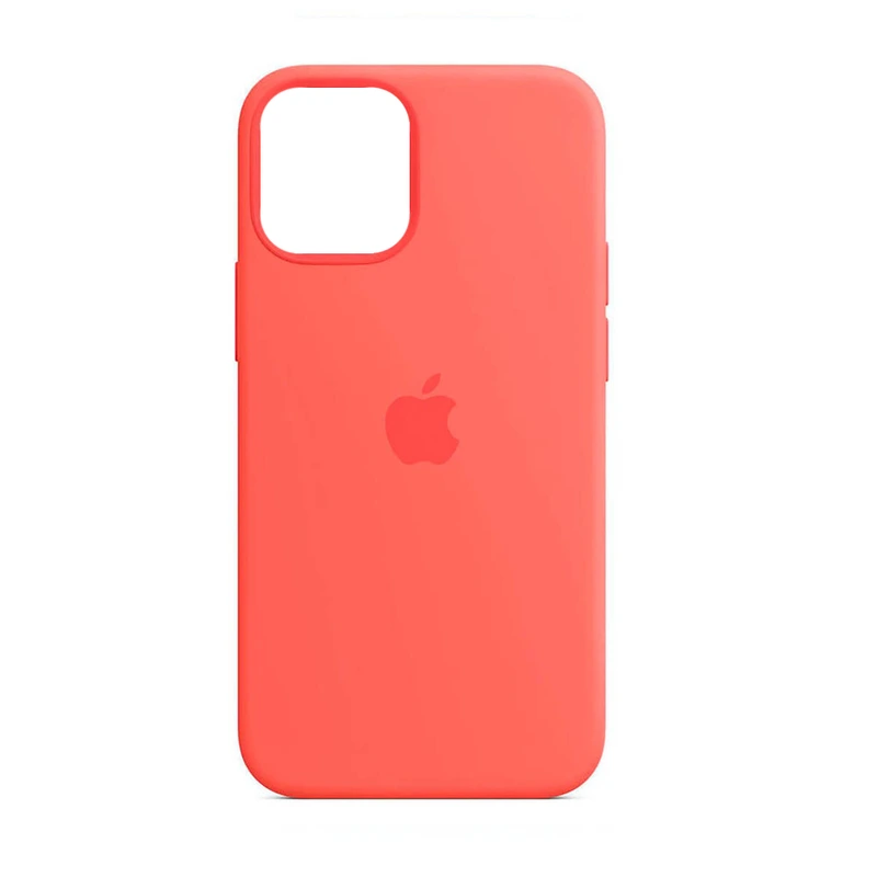 Чохол накладка Silicone Case Full для iPhone 12 Mini- citric
