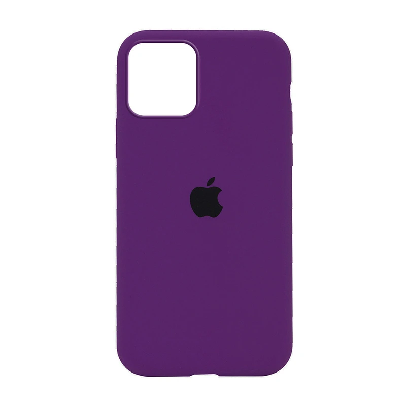 Чохол накладка Silicone Case Full для iPhone 12 Mini- dark purple