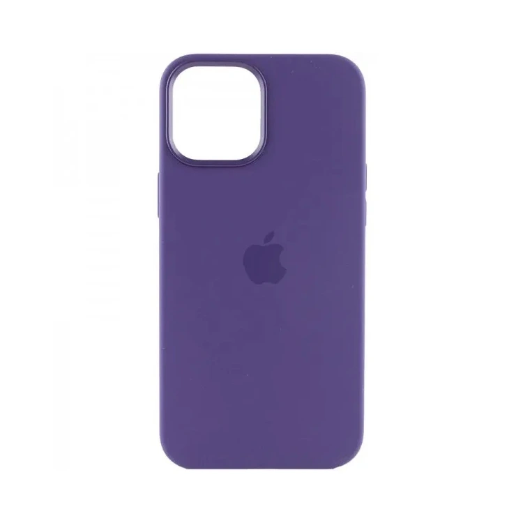 Чохол накладка Silicone Case Full для iPhone 12 Pro- dark purple