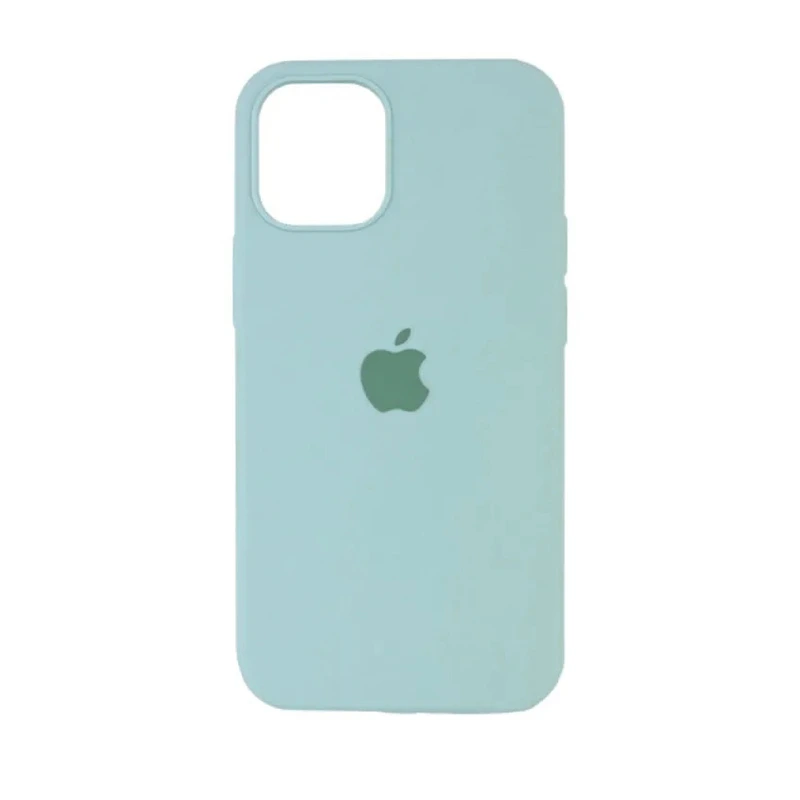 Чохол накладка Silicone Case Full для iPhone 12 Pro Max- turquoise