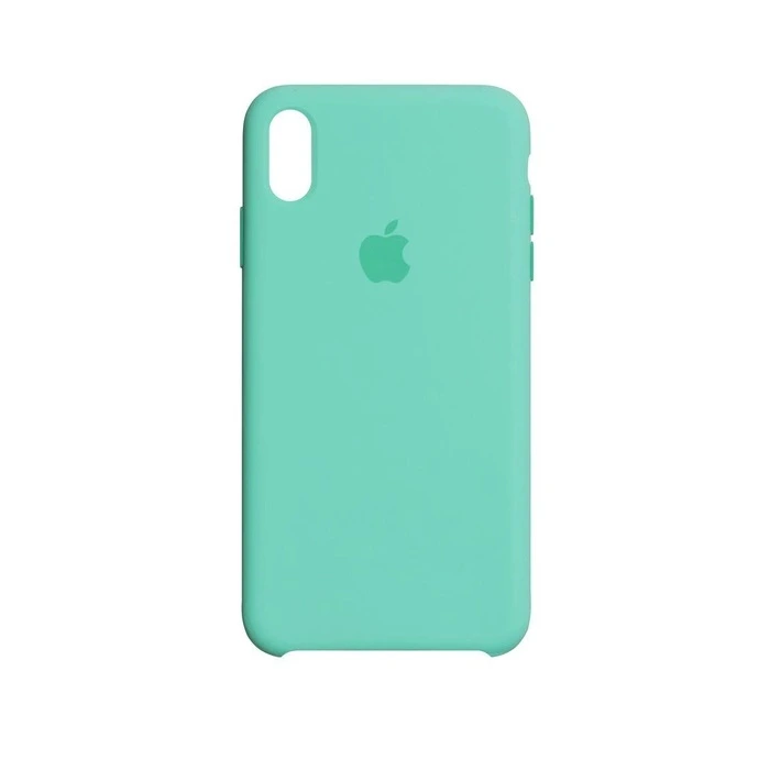 Чохол накладка Silicone Case Full для iPhone XR- turquoise