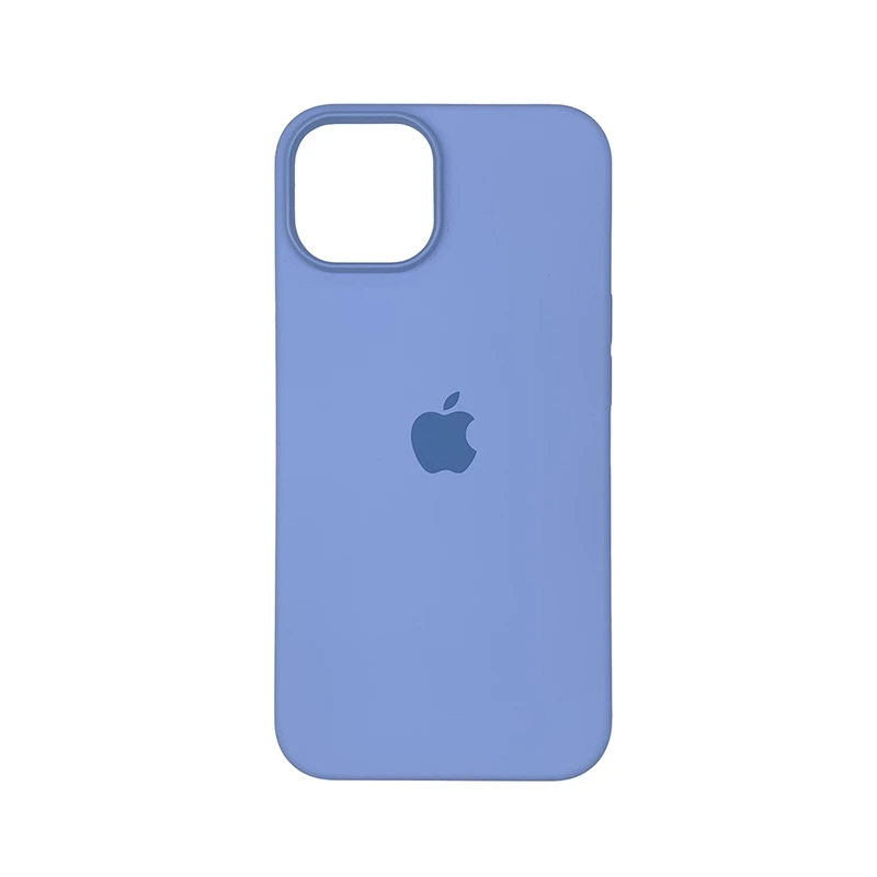 Чохол накладка Silicone Case Full with Magsafe для Apple iPhone 14 Pro- Sky