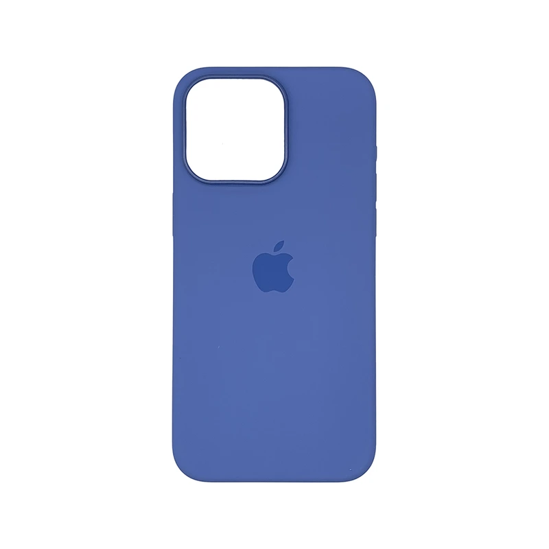 Чохол накладка Silicone Case Full with Magsafe для Apple iPhone 15- Winter Blue