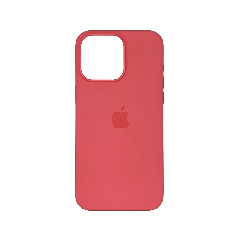 Чохол накладка Silicone Case Full with Magsafe для Apple iPhone 15 Pro- Red
