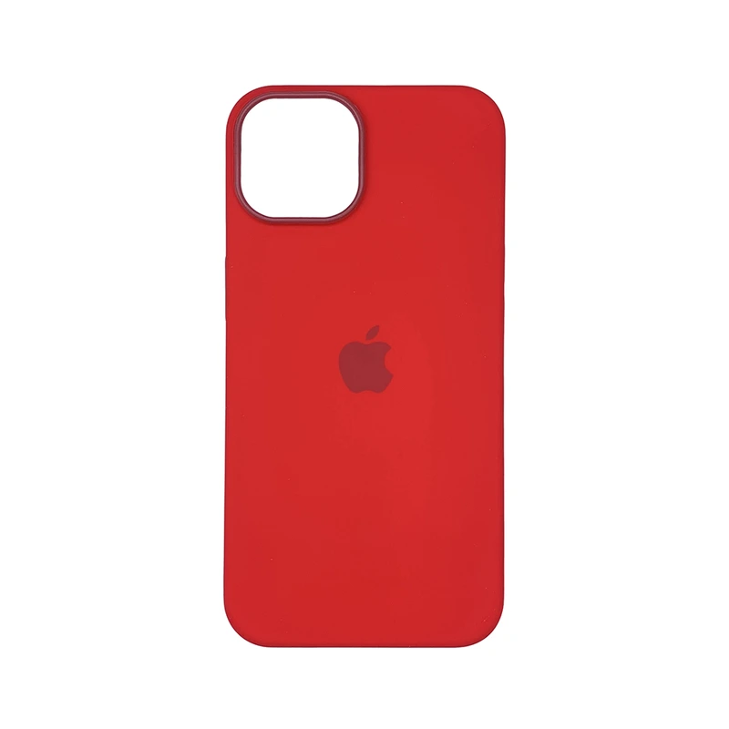 Чохол накладка Silicone Case Full with Magsafe для Apple iPhone 14 Pro- Red