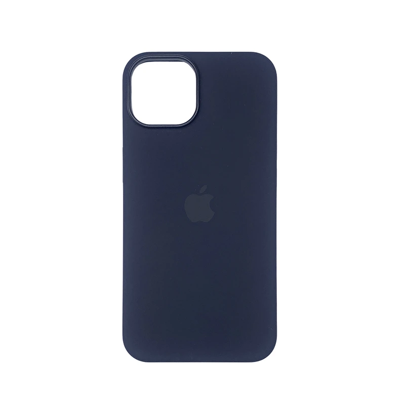 Чохол накладка Silicone Case Full with Magsafe для Apple iPhone 14- Midnight