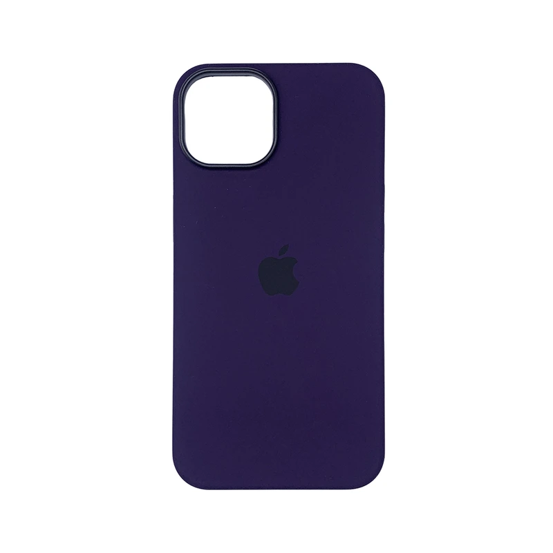 Чохол накладка Silicone Case Full with Magsafe для Apple iPhone 14 Pro Max- Berry Purple