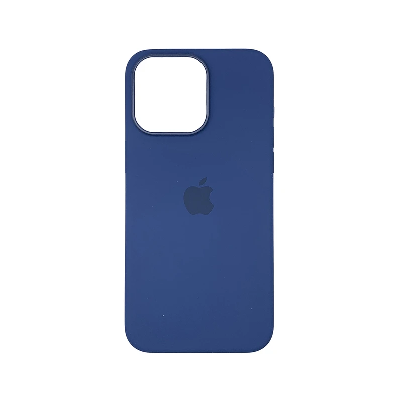 Чохол накладка Silicone Case Full with Magsafe для Apple iPhone 15 Pro- Storm Blue